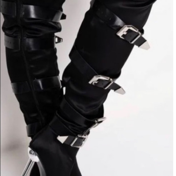 MAKE IT LAST STILETTO BOOT IN BLACK  WREN-BLACK - Picture 6 of 8